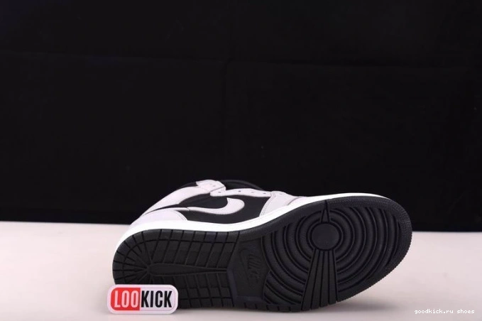 Rep White Light High Black Smoke 555088-035 Retro Air 1 Grey Jordan 0708